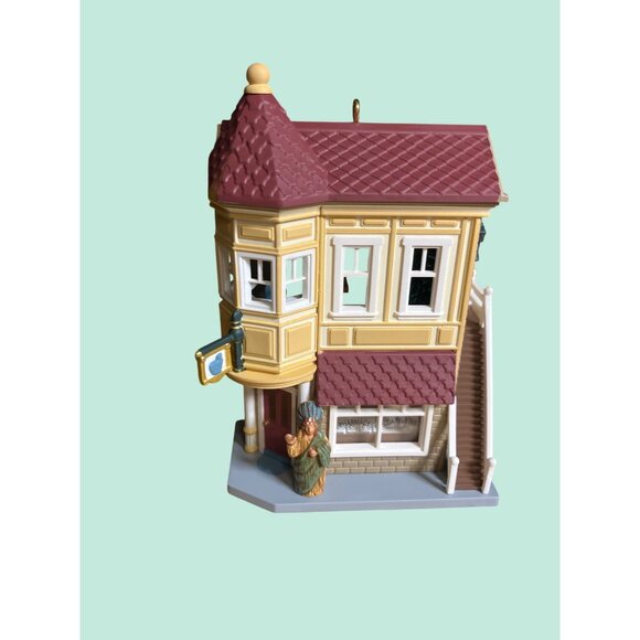 Hallmark Ornament 1994 Neighborhood Drugstore Nostalgic Houses & Shops - Picture 7 of 13
